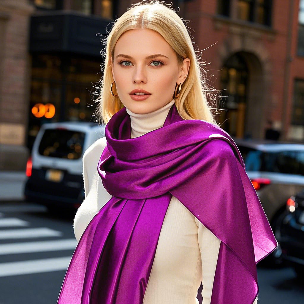 SilkSilky-NO Scarf Lilla 002