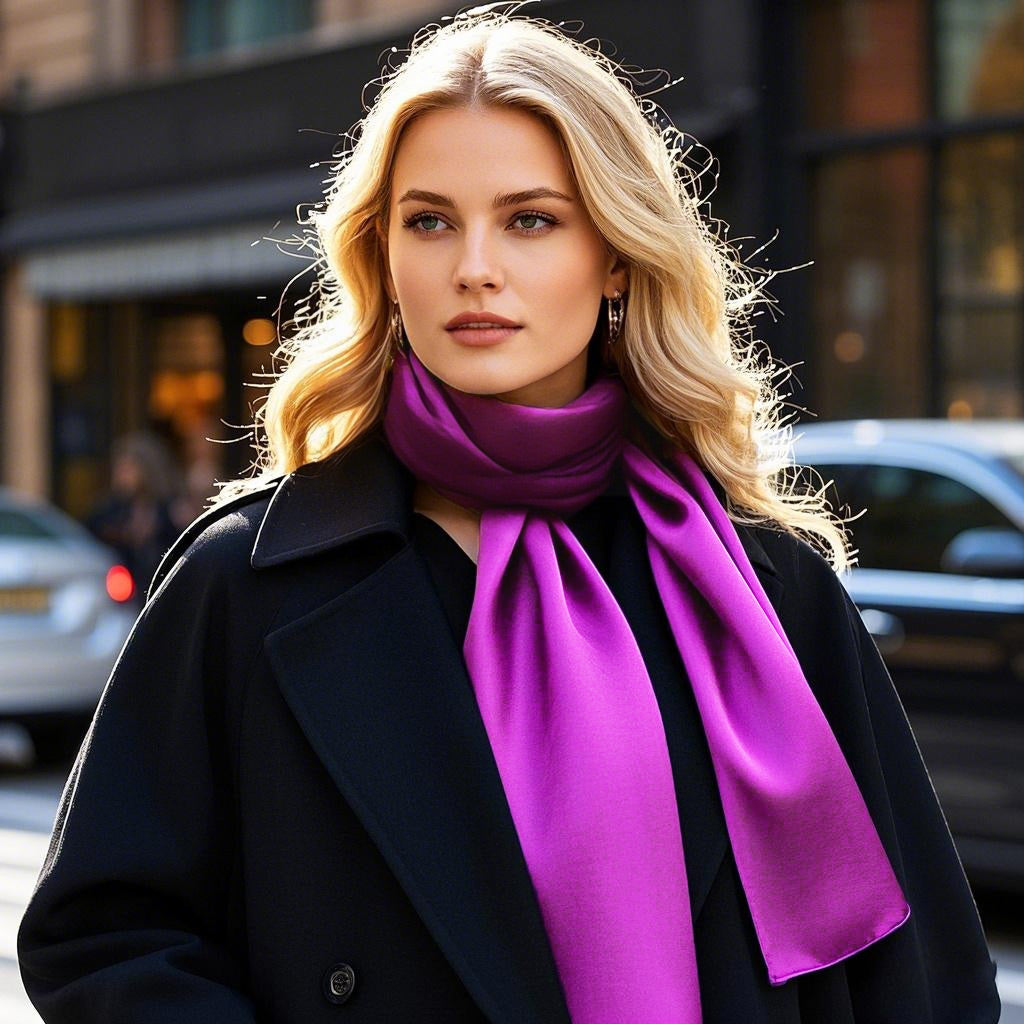 SilkSilky-NO Scarf Lilla 003