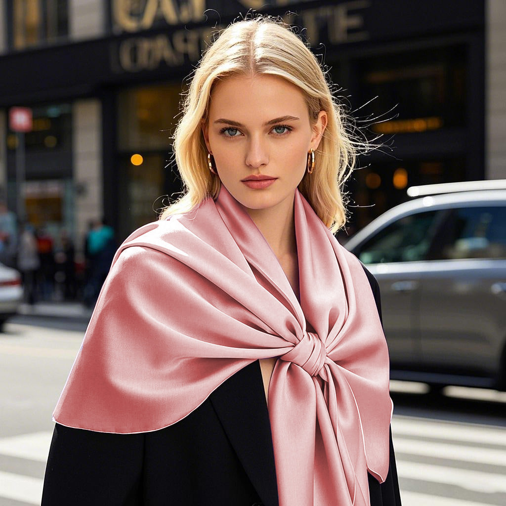 SilkSilky-NO Scarf BlekMauve 002