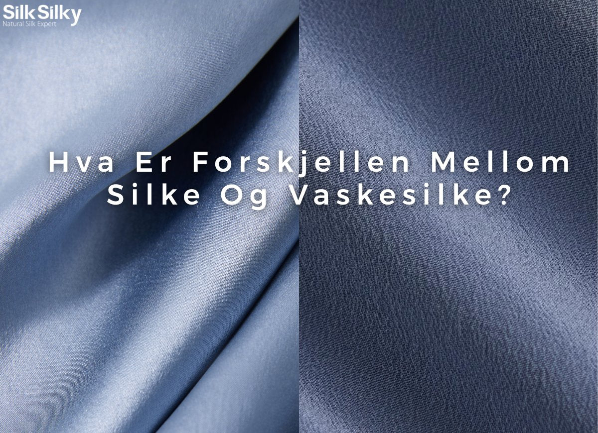 difference between silk and washable silk