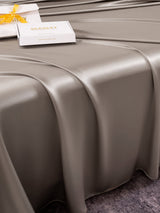 [Grå] SilkSilky-NO 25Momme Bedding Set 004