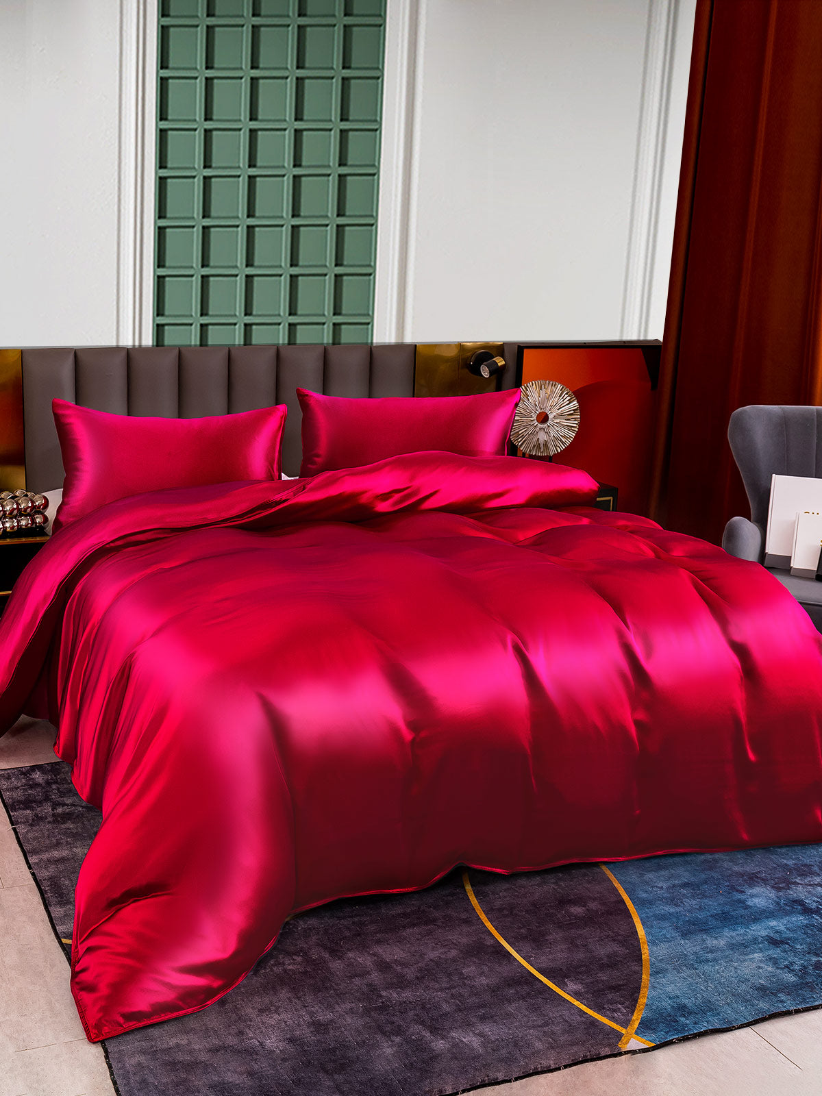 [Vin] SilkSilky-NO 25Momme Bedding Set 004