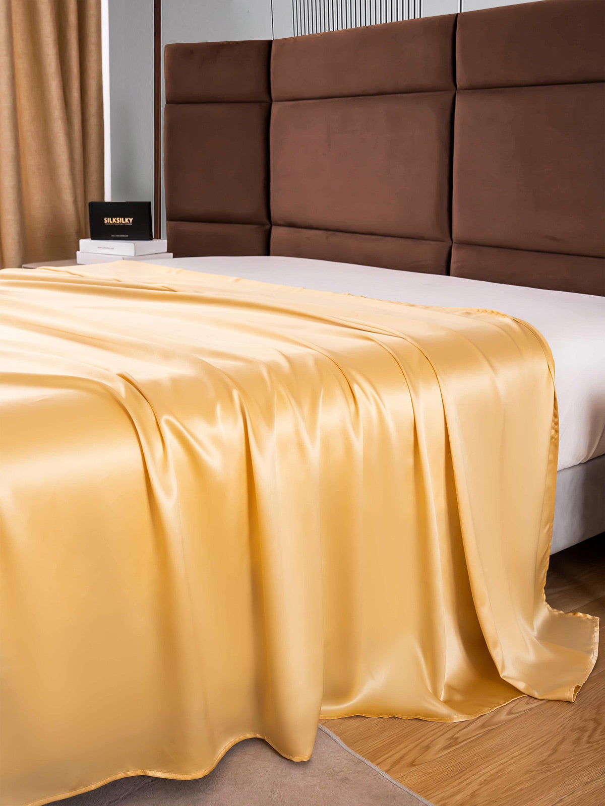[Champagne] SilkSilky-NO 22Momme Sheet 004