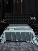 [Gråblå] SilkSilky-NO 19Momme Duvet Covers 002