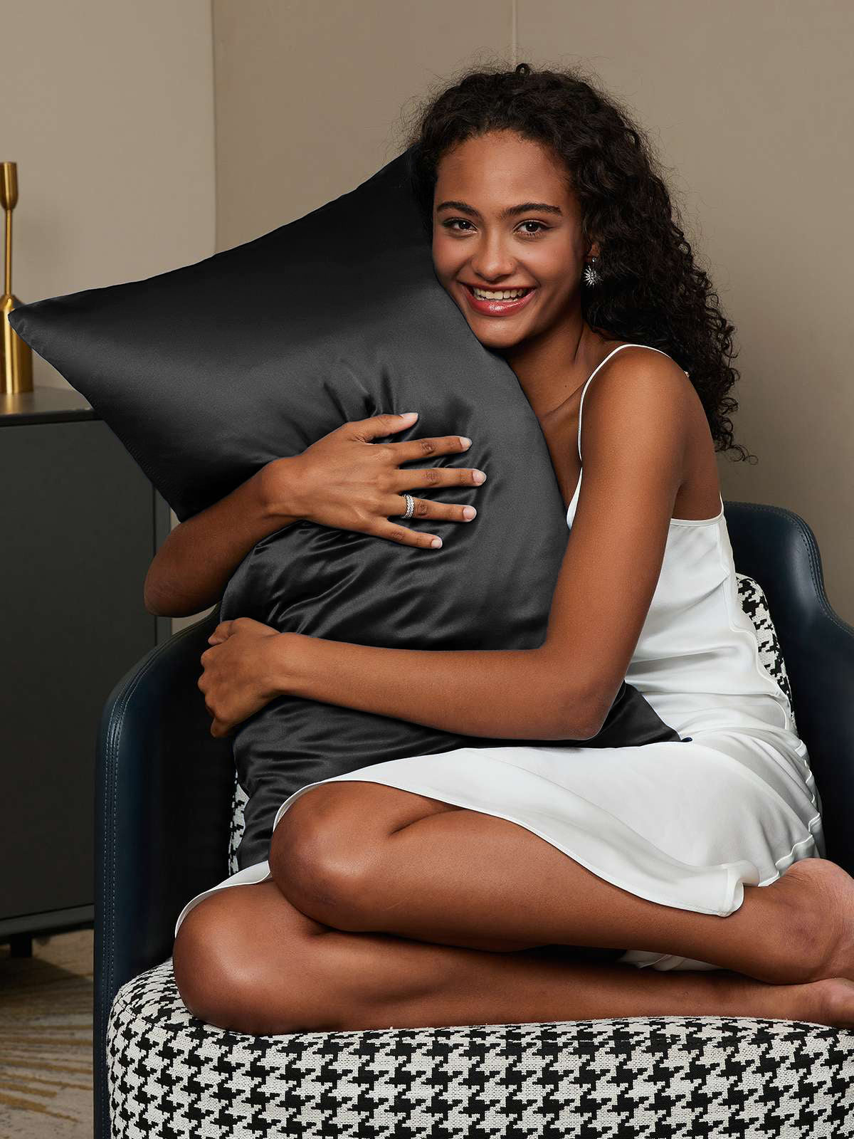 [Svart] SilkSilky-NO 19Momme Pillowcase 002
