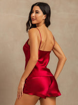 [Vin] SilkSilky-NO Spaghetti Strap V Neck Camisole sett 002