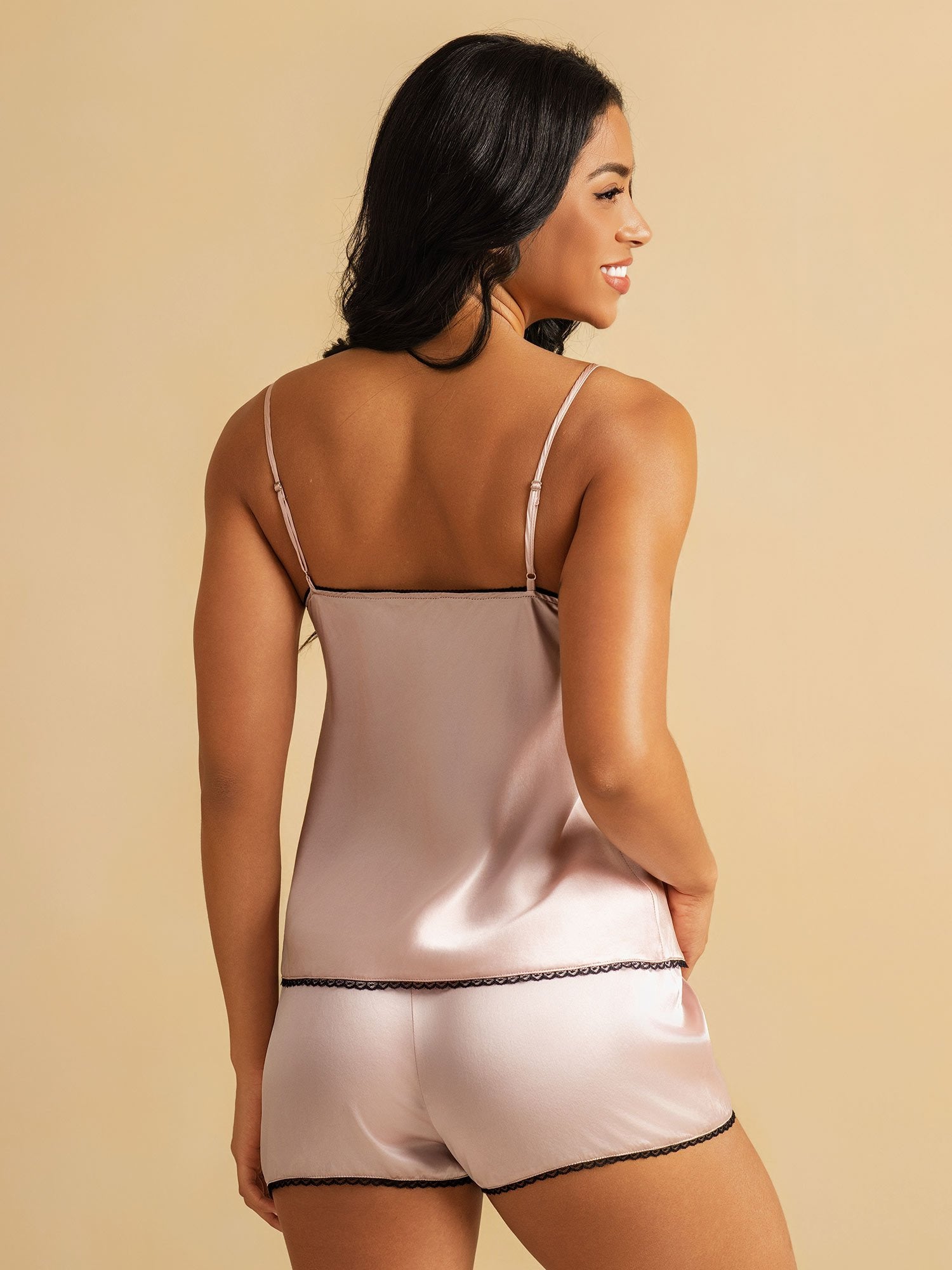 [Rosa] SilkSilky-NO Silke Camisole Set 002