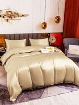 [Beige] SilkSilky-NO 19Momme Bedding Set 006