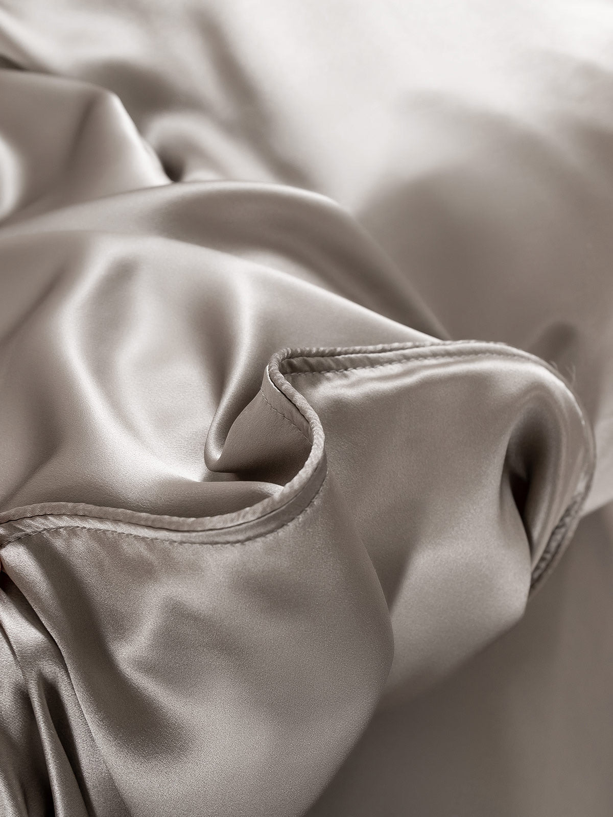 [Grå] SilkSilky-NO 22Momme Bedding Set 003