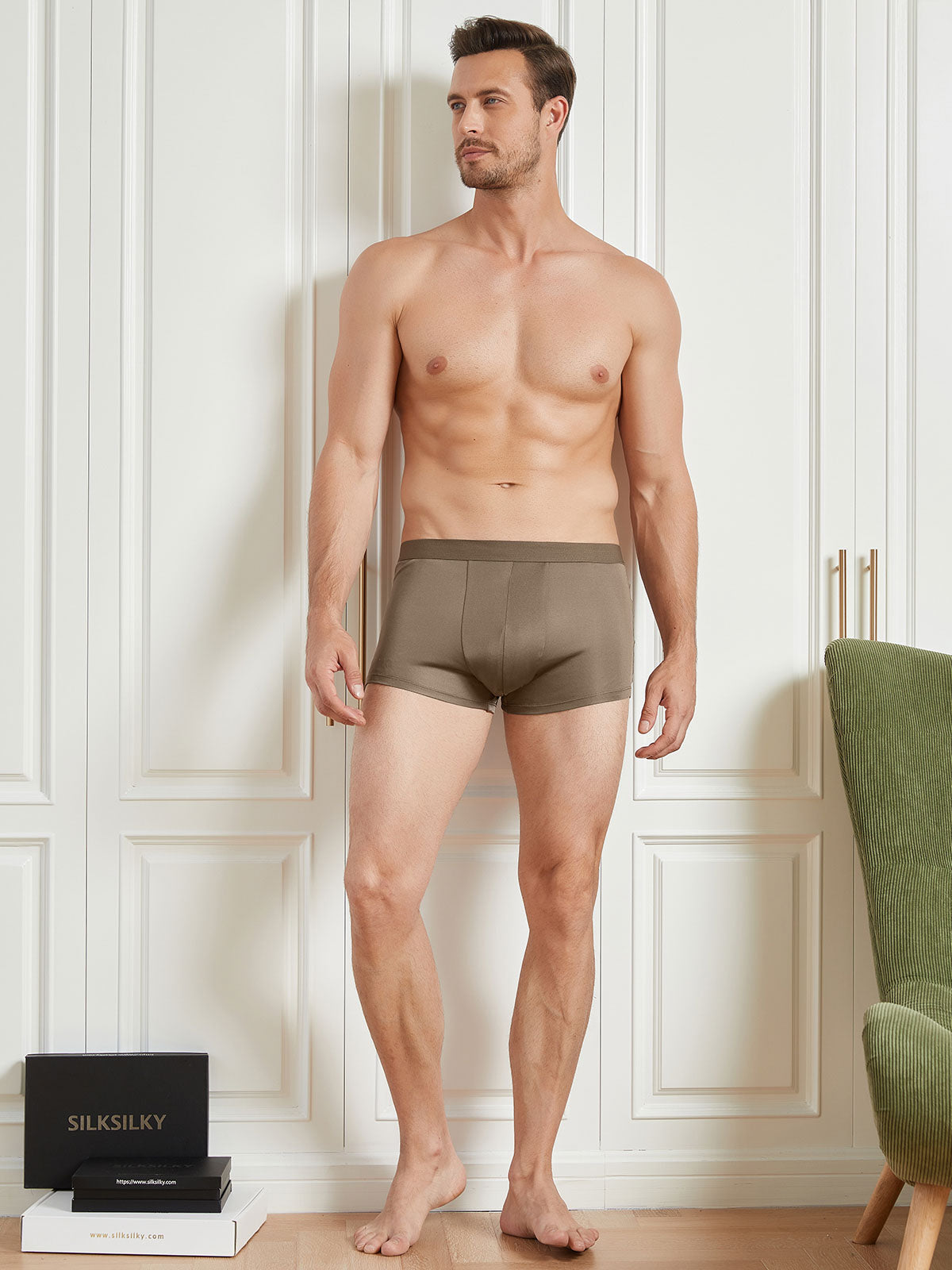 [Kaffe] SilkSilky-NO Mens Underwear 004