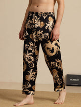 [Svart Drage] SilkSilky-NO Men's Sleep Shorts 003