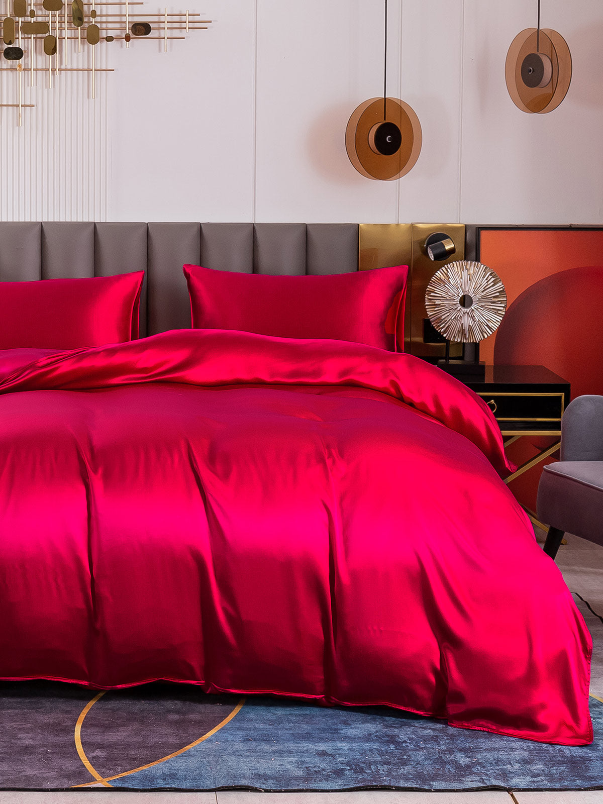 [Vin] SilkSilky-NO 19Momme Bedding Set 002