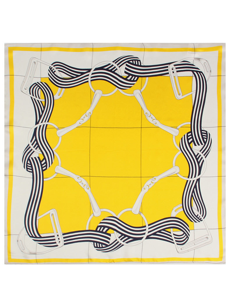 [P036] SilkSilky-NO Pure Silk Scarf 002