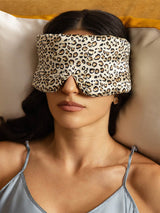[Leopard] SilkSilky-NO Øye Maske 003