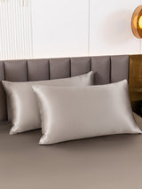 [Grå] SilkSilky-NO 19Momme Pillowcase 001