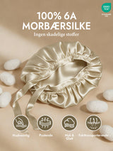 [Beige] SilkSilky-NO Sovehette 002