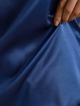 [Ekte Petrol] SilkSilky-NO Spaghetti Strap Camisole Topp 004