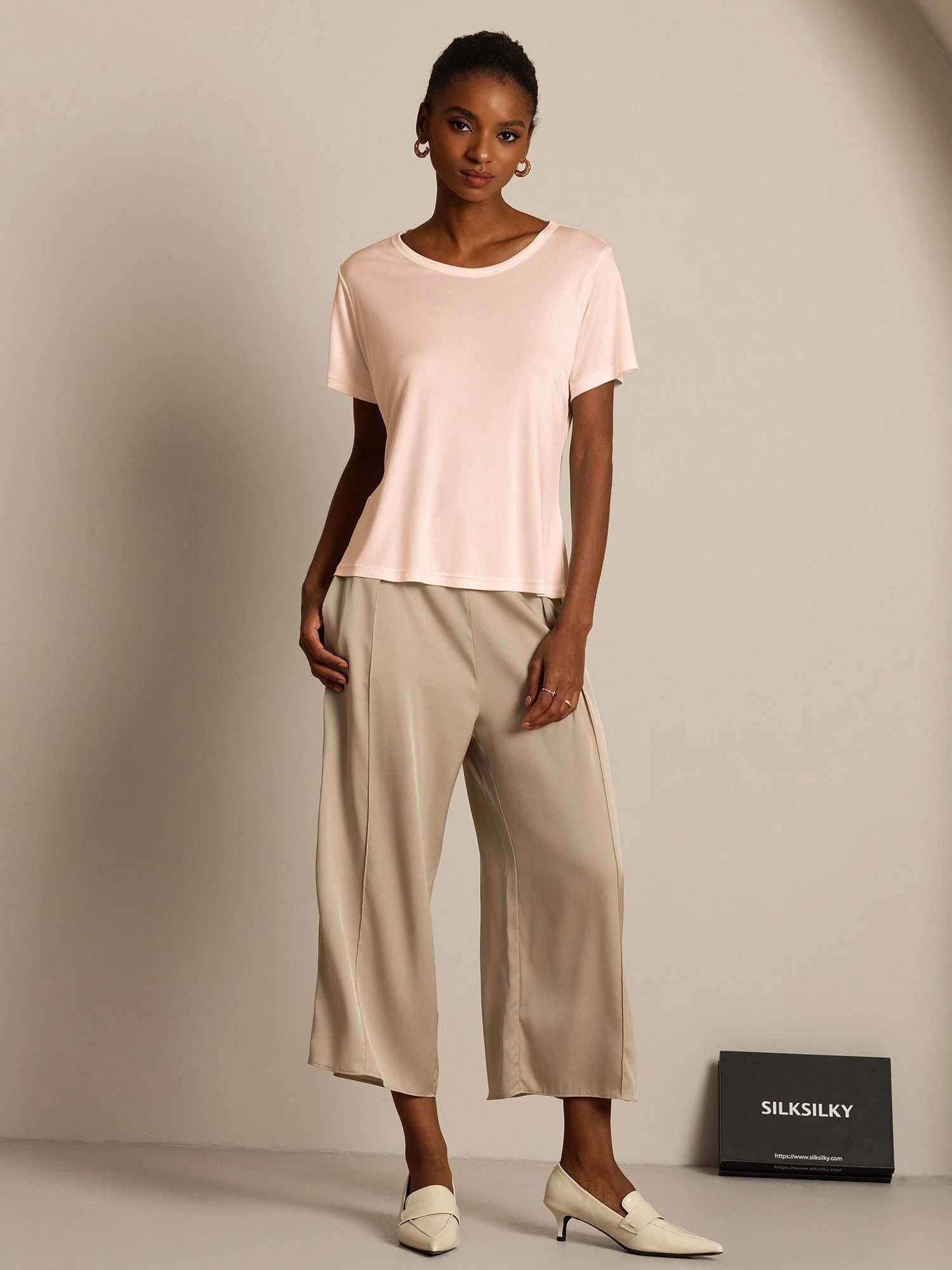 [Lyserosa] SilkSilky-NO Womens T-Shirt 006