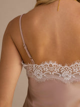 [Toscana] SilkSilky-NO V Neck Camisole Topp 004