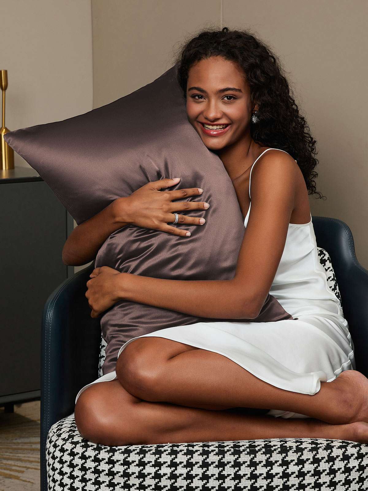 [Brun] SilkSilky-NO 19Momme Pillowcase 002