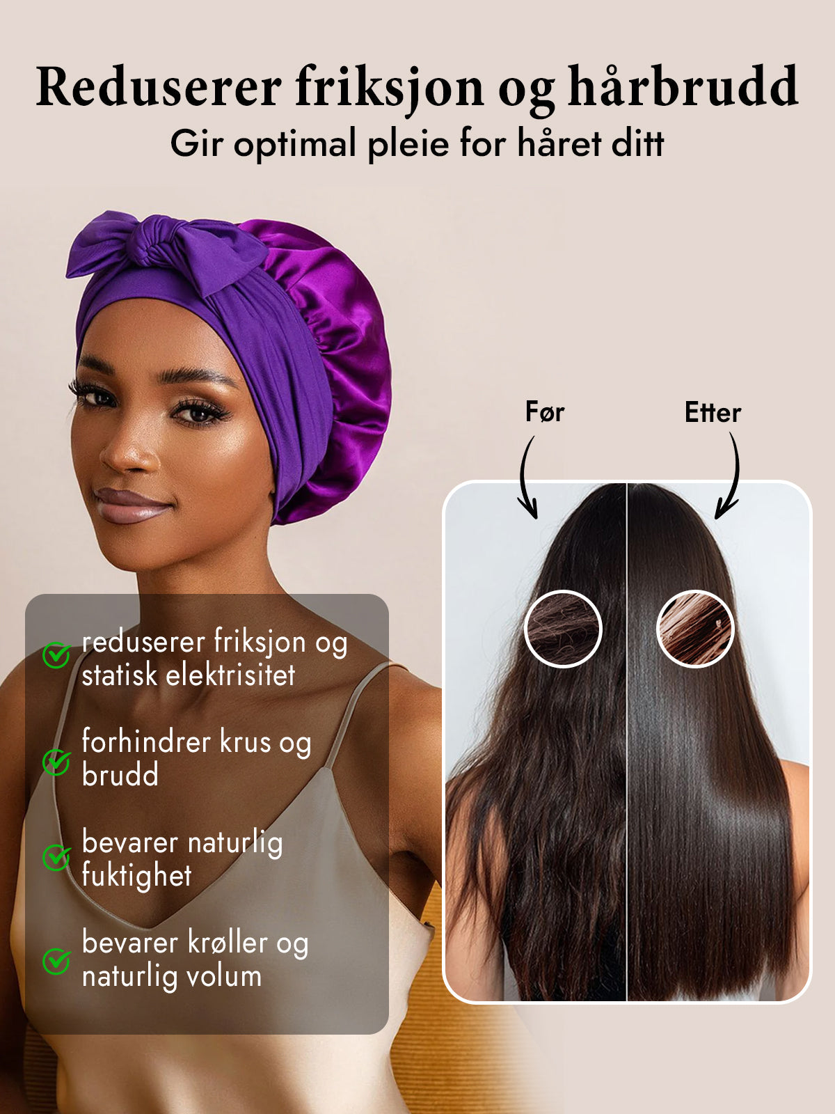 [Lilla] SilkSilky-NO Silke Sleep Cap 003