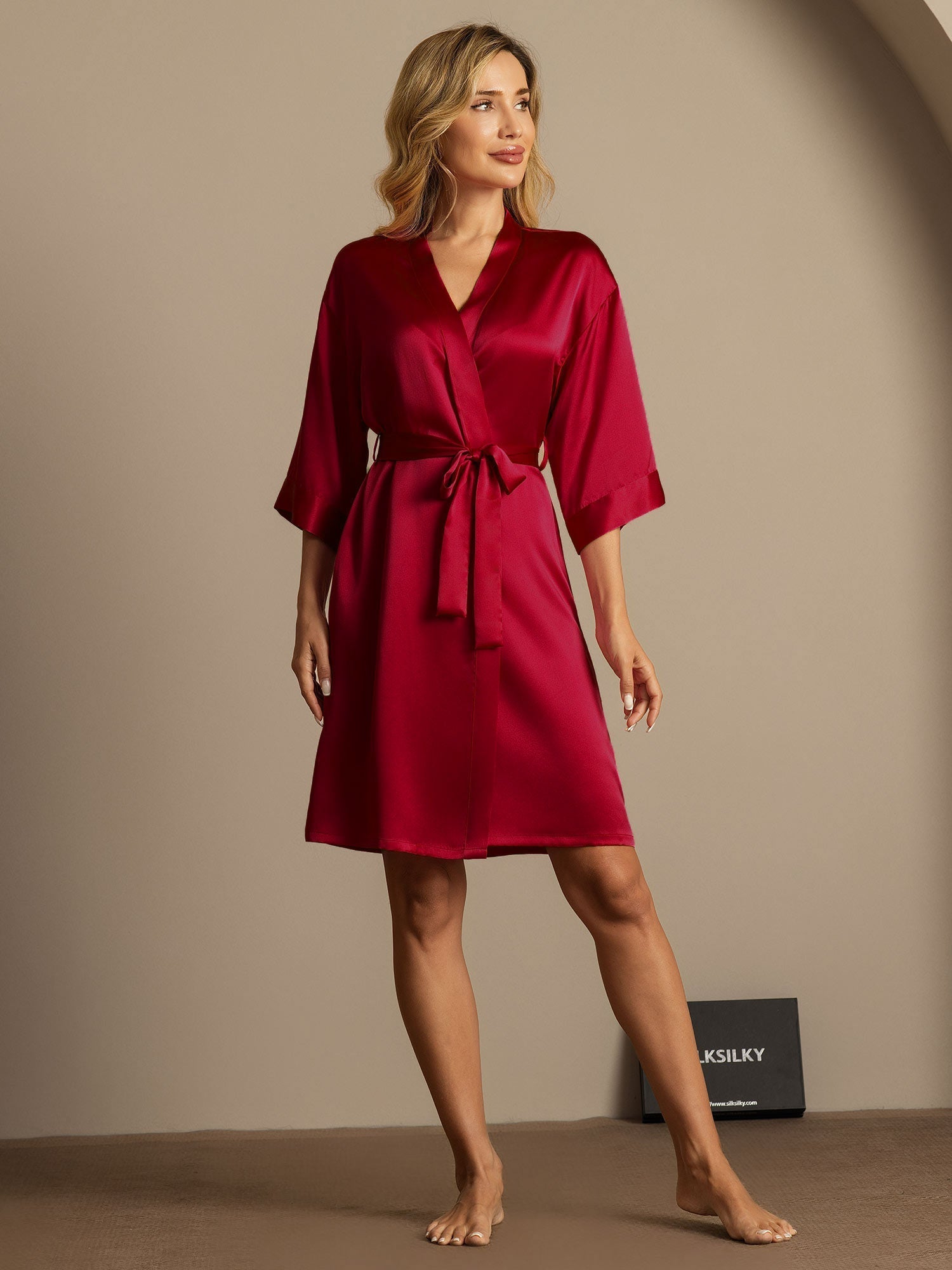 [Vin] SilkSilky-NO Womens Robe 006