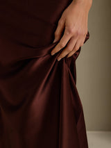 [Kaffe] SilkSilky-NO Cap Sleeve Kjole 005