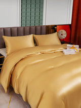 [Champagne] SilkSilky-NO 25Momme Sengesett 003