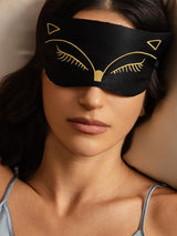 [Svart] SilkSilky-NO Silke Eye Mask 003