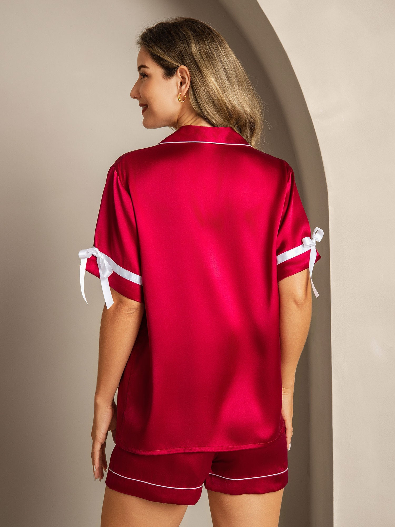 [Vin] SilkSilky-NO Silke Womens Pajamas 002,