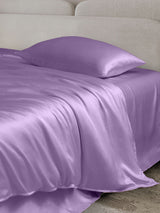 [Lavendel] SilkSilky-NO 19Momme Sengesett 003