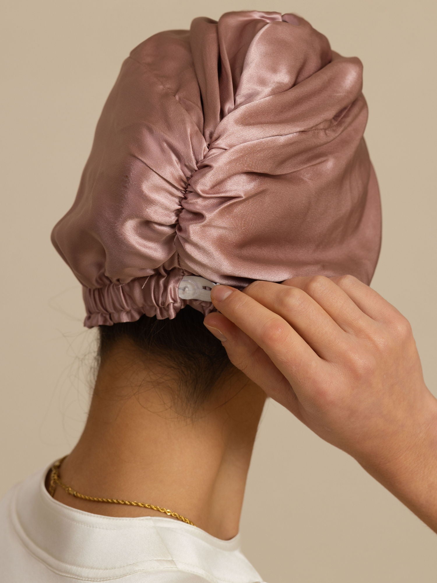 [Blek Mauve] SilkSilky-NO 22Momme Sovehette 002