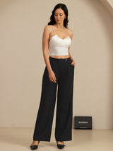 [Hvit] SilkSilky-NO Spaghetti Strap V Neck Camisole Topp 007