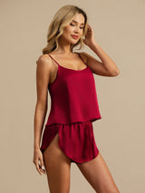 [Vin] SilkSilky-NO Spaghetti Strap Camisole sett 001