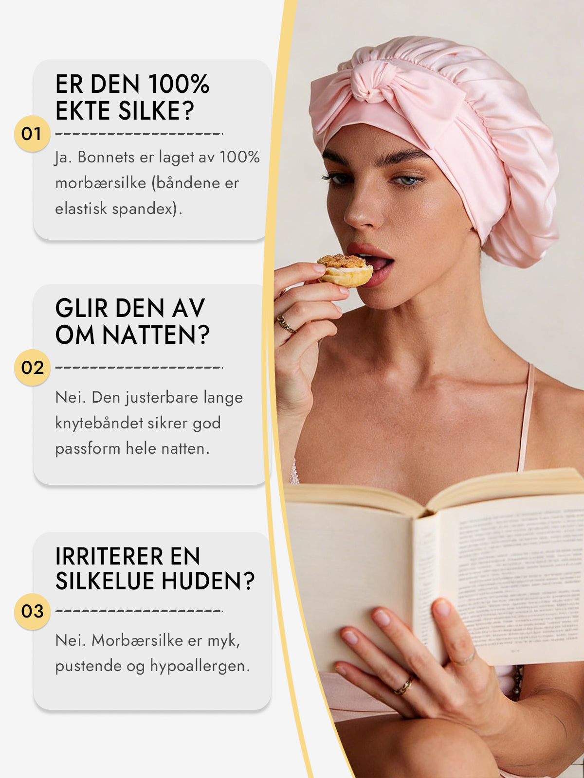 [Lyserosa] SilkSilky-NO Silke Sleep Cap 006