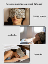 [Leopard] SilkSilky-NO Øye Maske 006