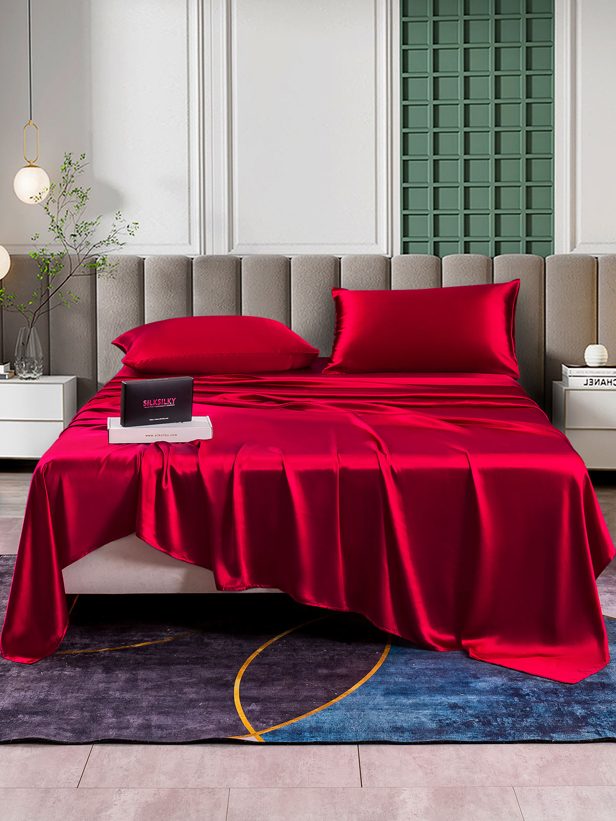 [Vin] SilkSilky-NO 25Momme Bedding Set 002