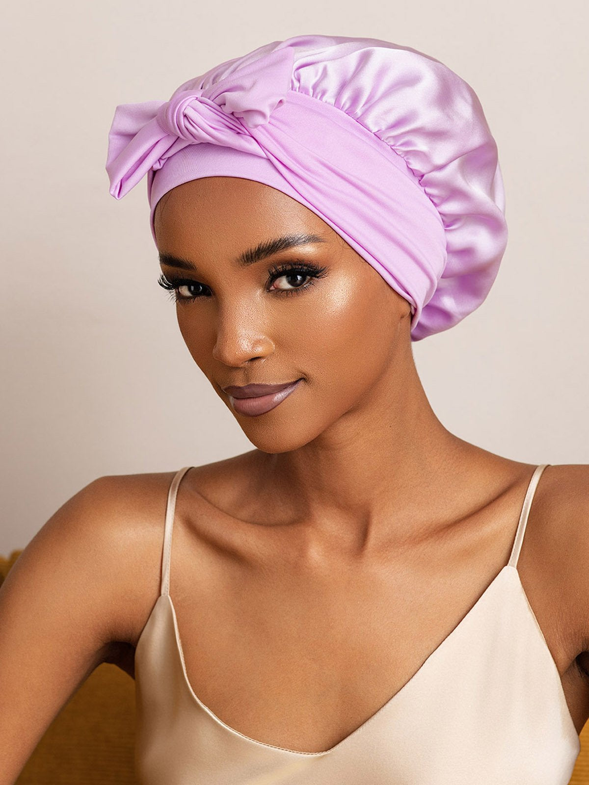 SilkSilky-NO Silke Sleep Cap Lavendel 006