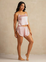 [Rosa] SilkSilky-NO Spaghetti Strap Camisole sett 006
