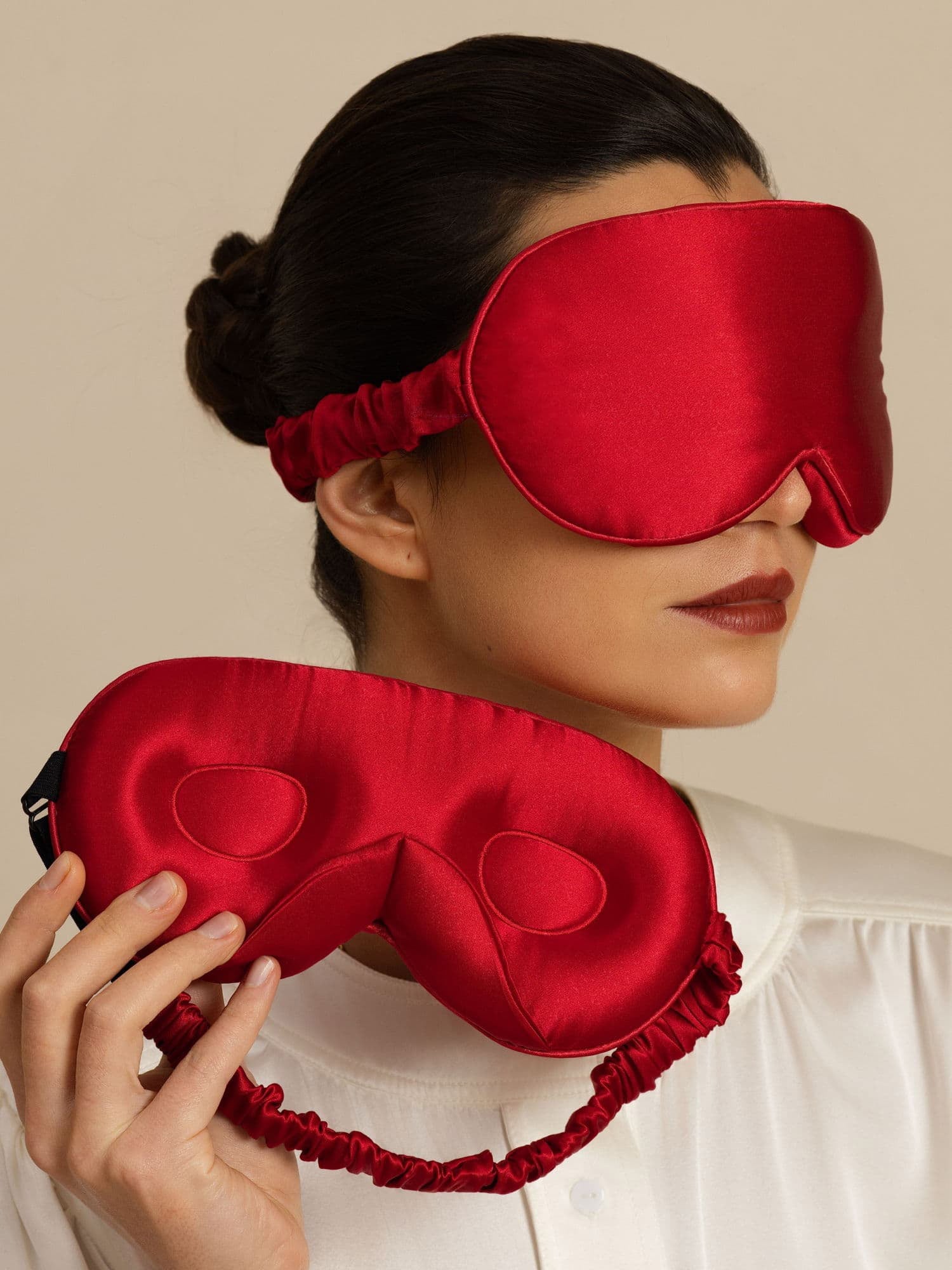 [Vin] SilkSilky-NO 22Momme Øye Maske 001