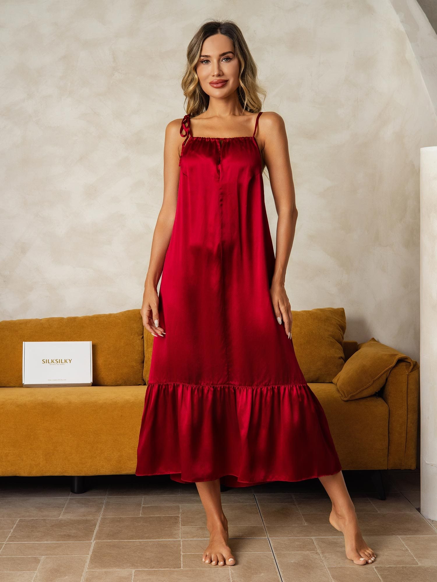[Vin] SilkSilky-NO Silke Nightgown 001