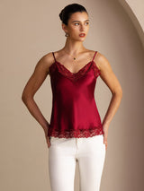 [Vin] SilkSilky-NO V Neck Camisole Topp 004