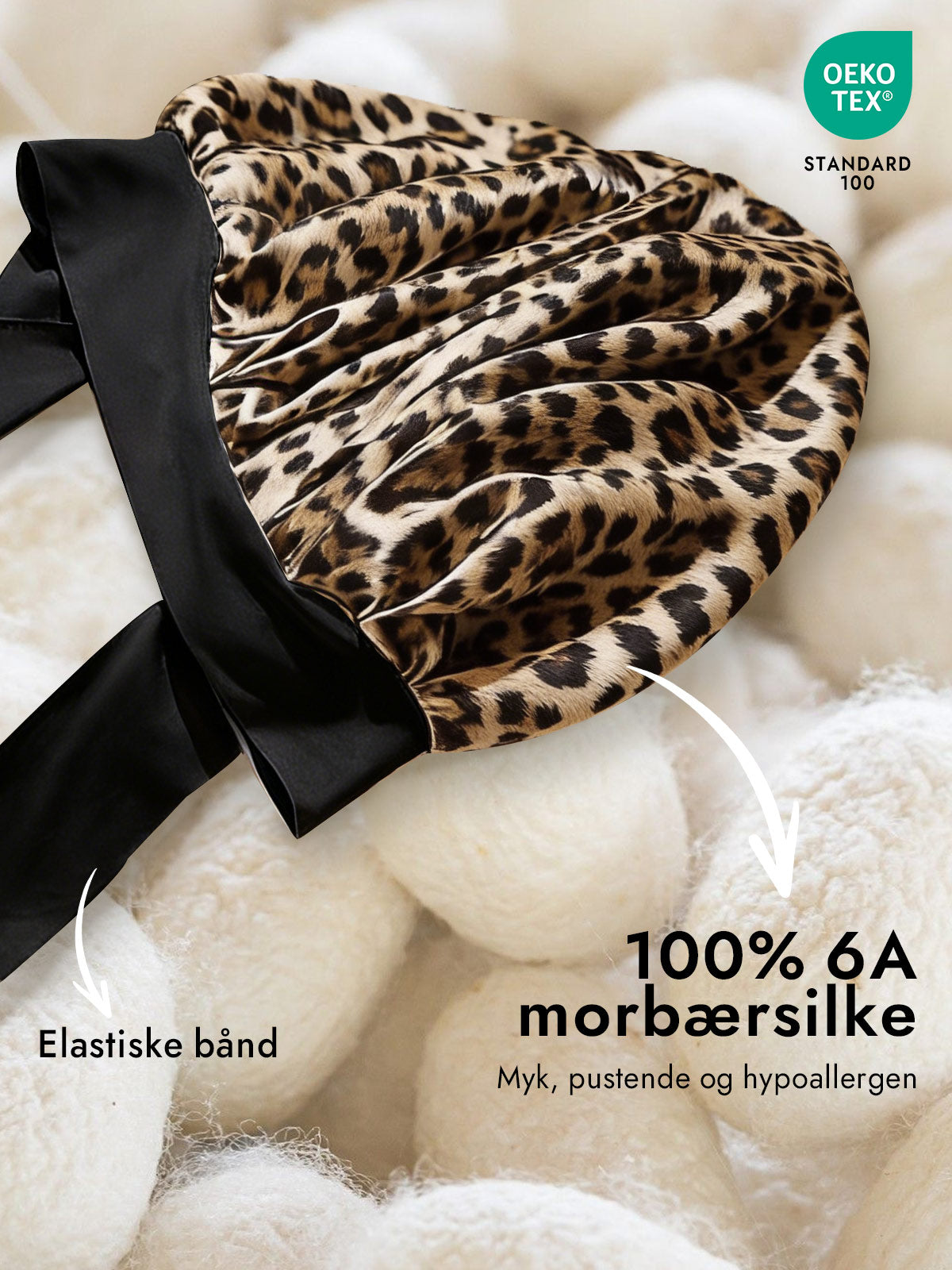 [Leopard] SilkSilky-NO Silke Sleep Cap 002