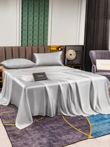 [Sølv] SilkSilky-NO 25Momme Bedding Set 001