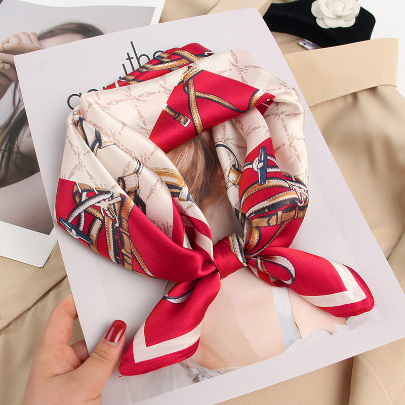 [P033] SilkSilky-NO Pure Silk Scarf 001