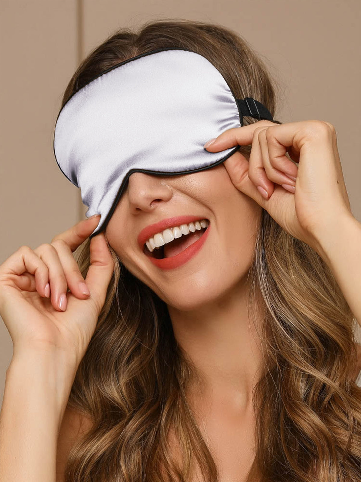 [Sølv] SilkSilky-NO 19Momme Eye Mask 004
