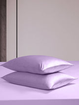 [Lavendel] SilkSilky-NO 19Momme Sengesett 003