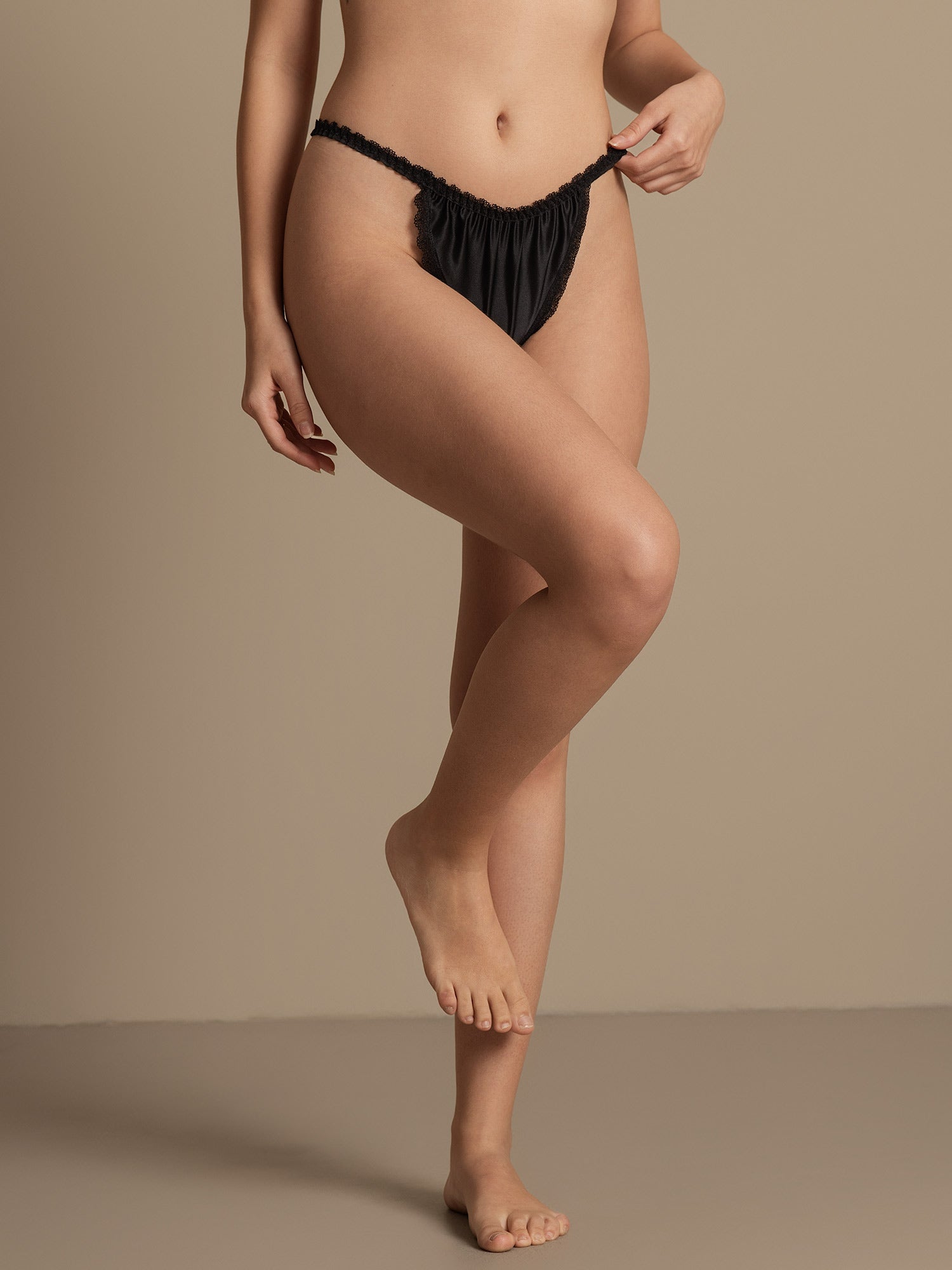 [Svart] SilkSilky-NO Silke Panty 004,