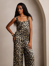 [Leopard] SilkSilky-NO Camisole Set 003,