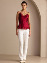 [Vin] SilkSilky-NO V Neck Camisole Topp 005